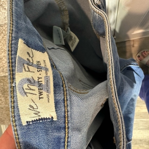 Free People Just Float On Flare Jeans /Jericho blue - Picture 11 of 11